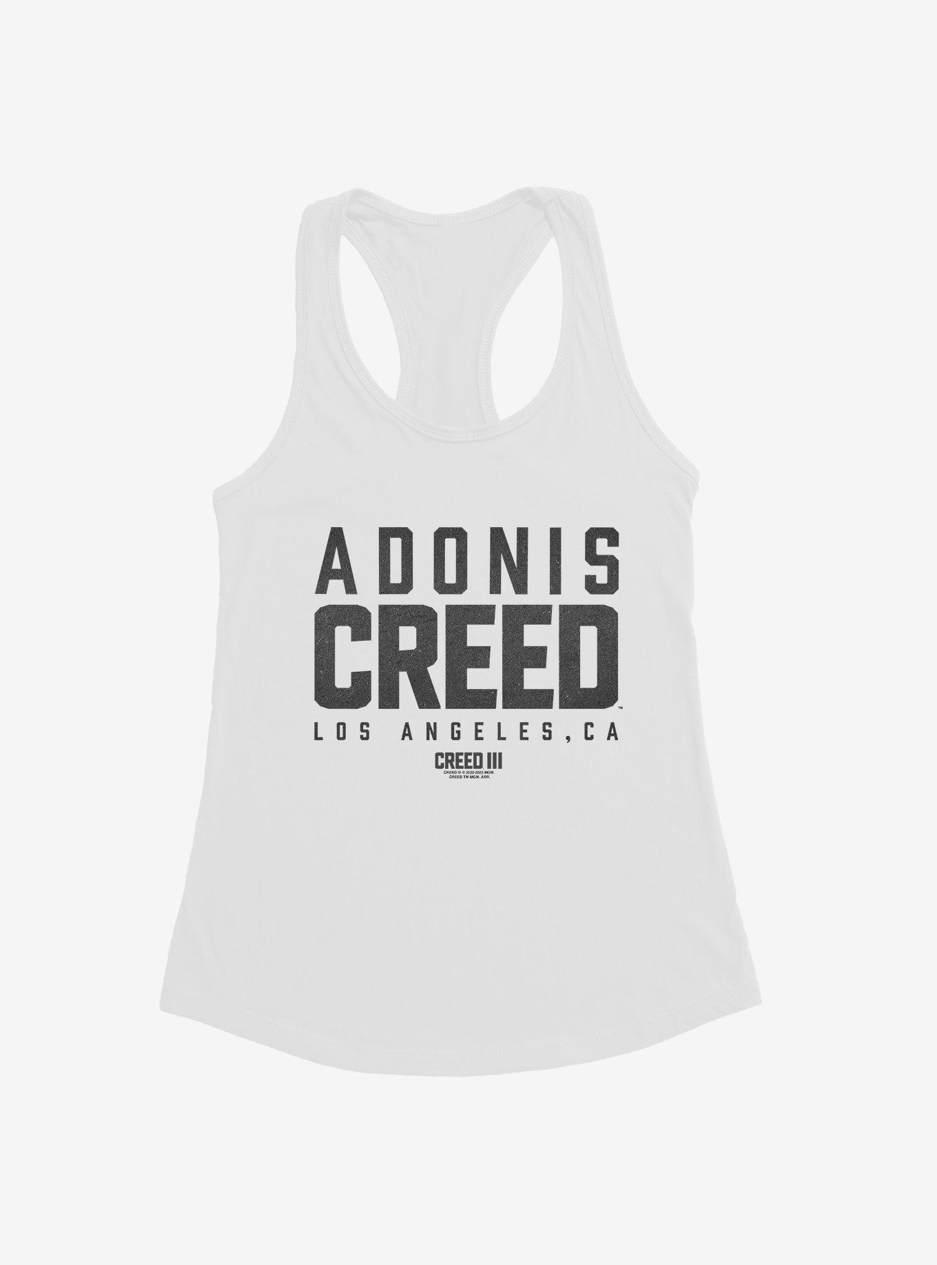 Creed III Adonis Los Angeles Girls Tank, WHITE, hi-res