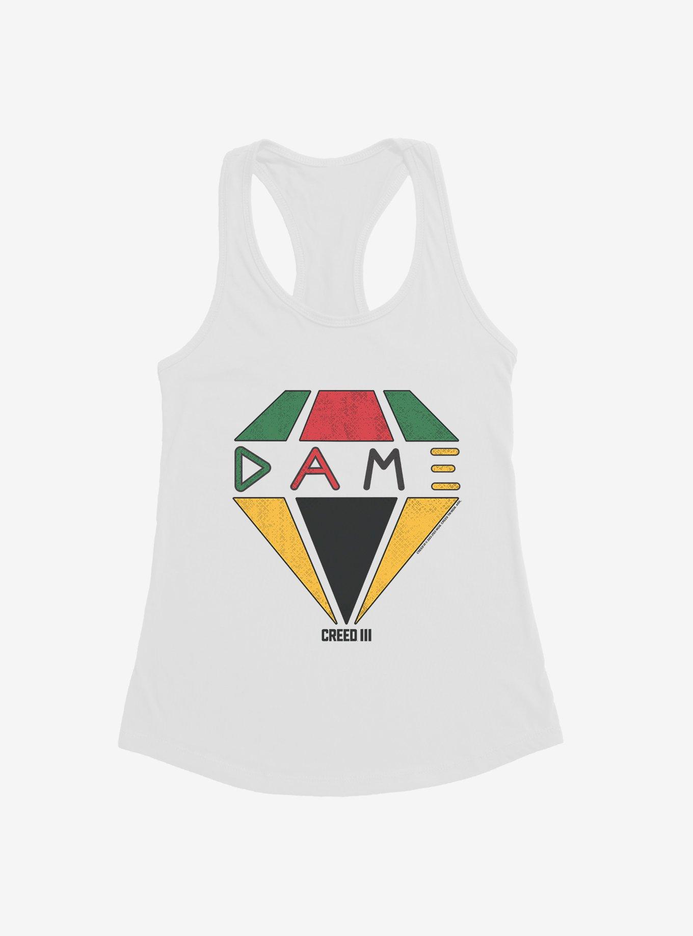 Creed III Dame Symbol Girls Tank, WHITE, hi-res