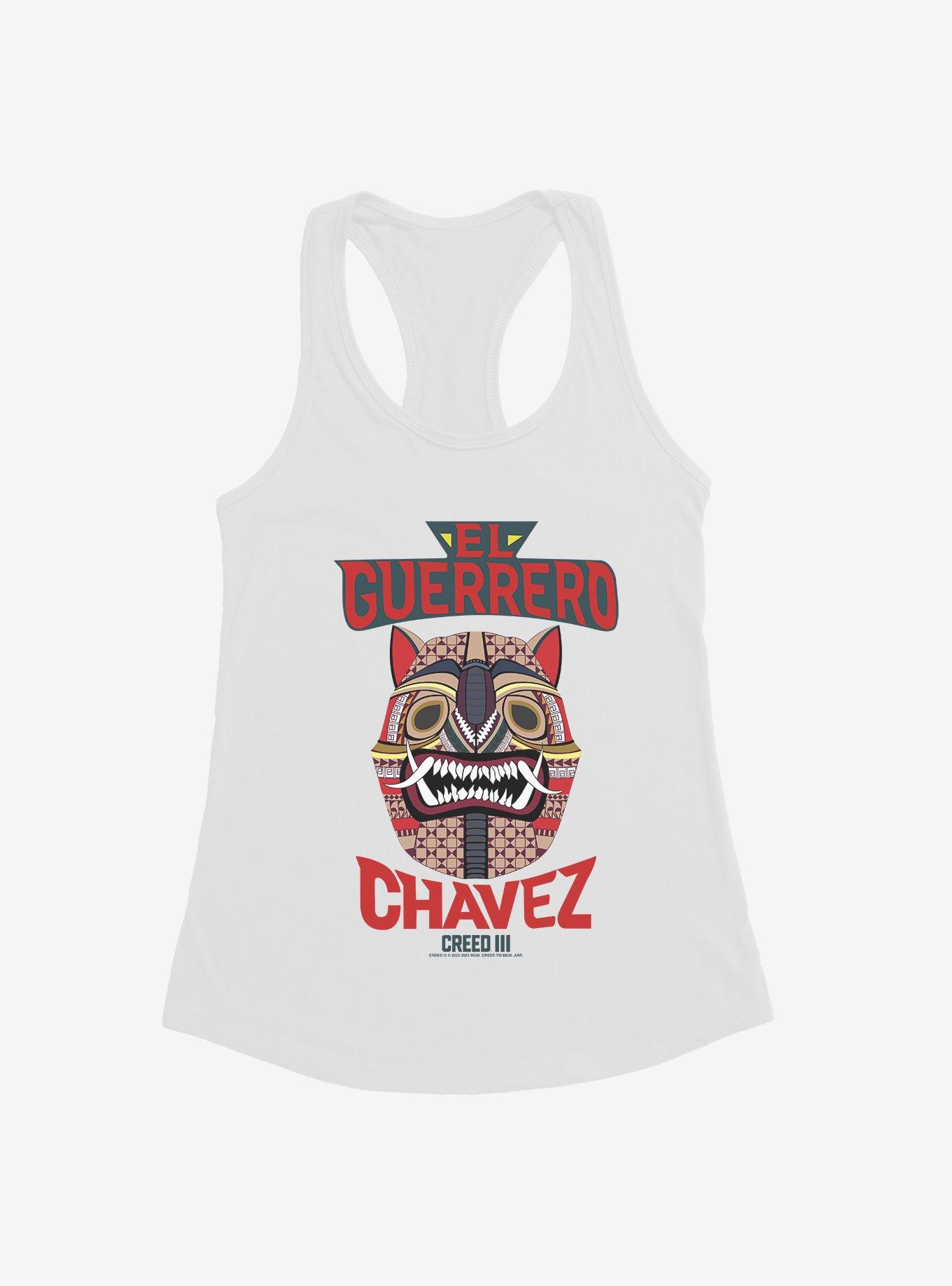 Creed III El Guerrero Chavez Symbol Girls Tank, WHITE, hi-res