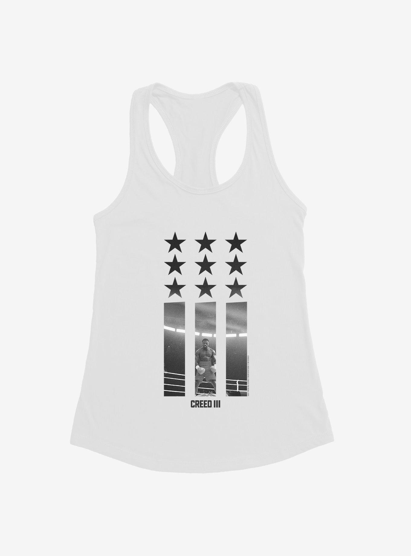 Creed III Knockout Pose Girls Tank, WHITE, hi-res