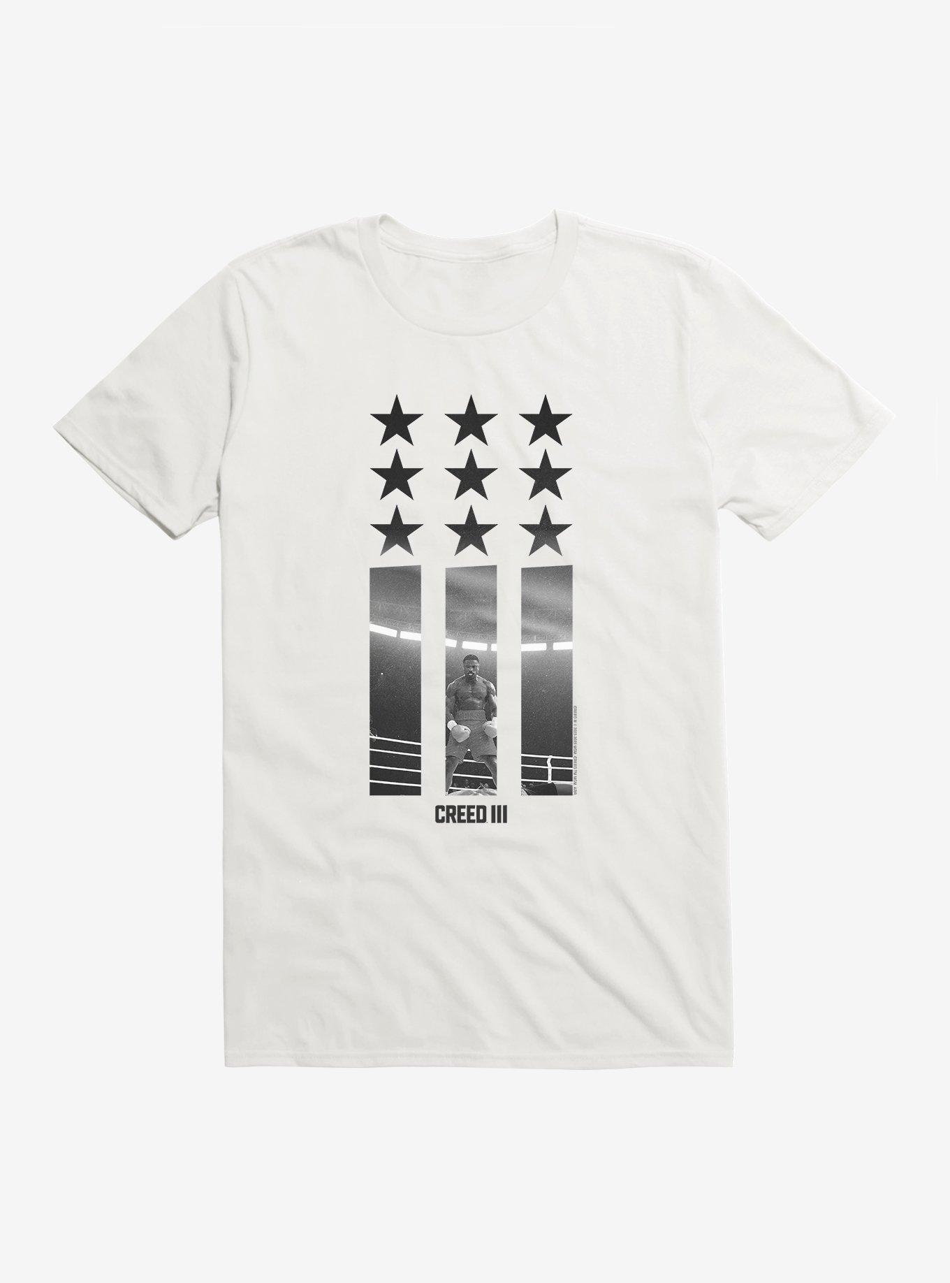 Creed III Knockout Pose T-Shirt, WHITE, hi-res