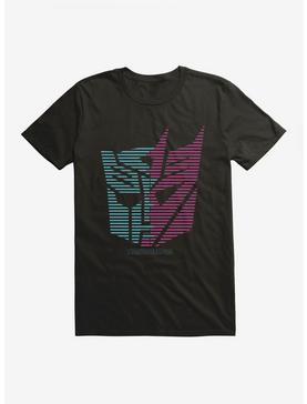 Transformers Autobot Decepticon Split Icon T-Shirt, , hi-res