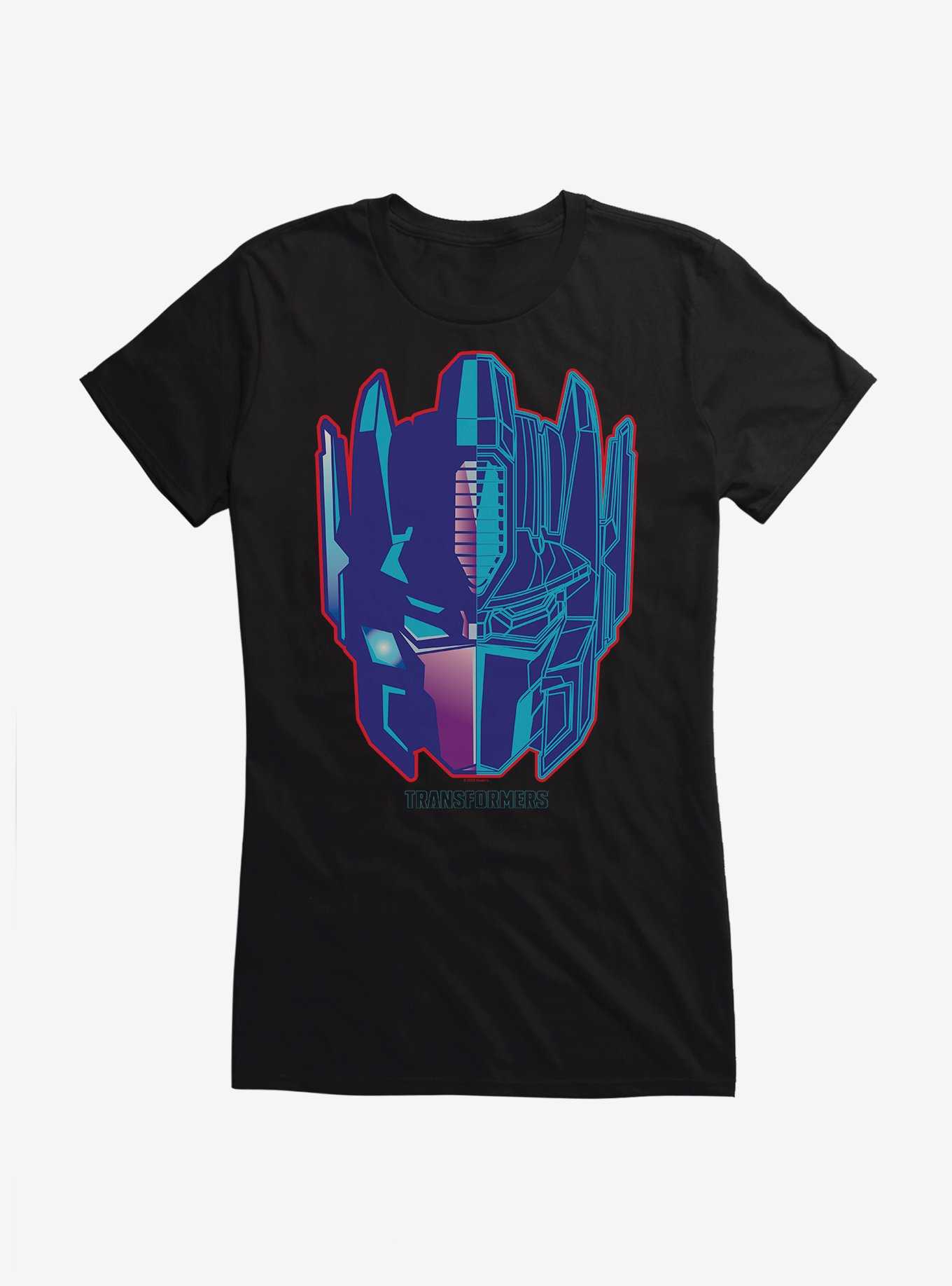 Transformers Optimus Prime Head Icon Girls T-Shirt, , hi-res