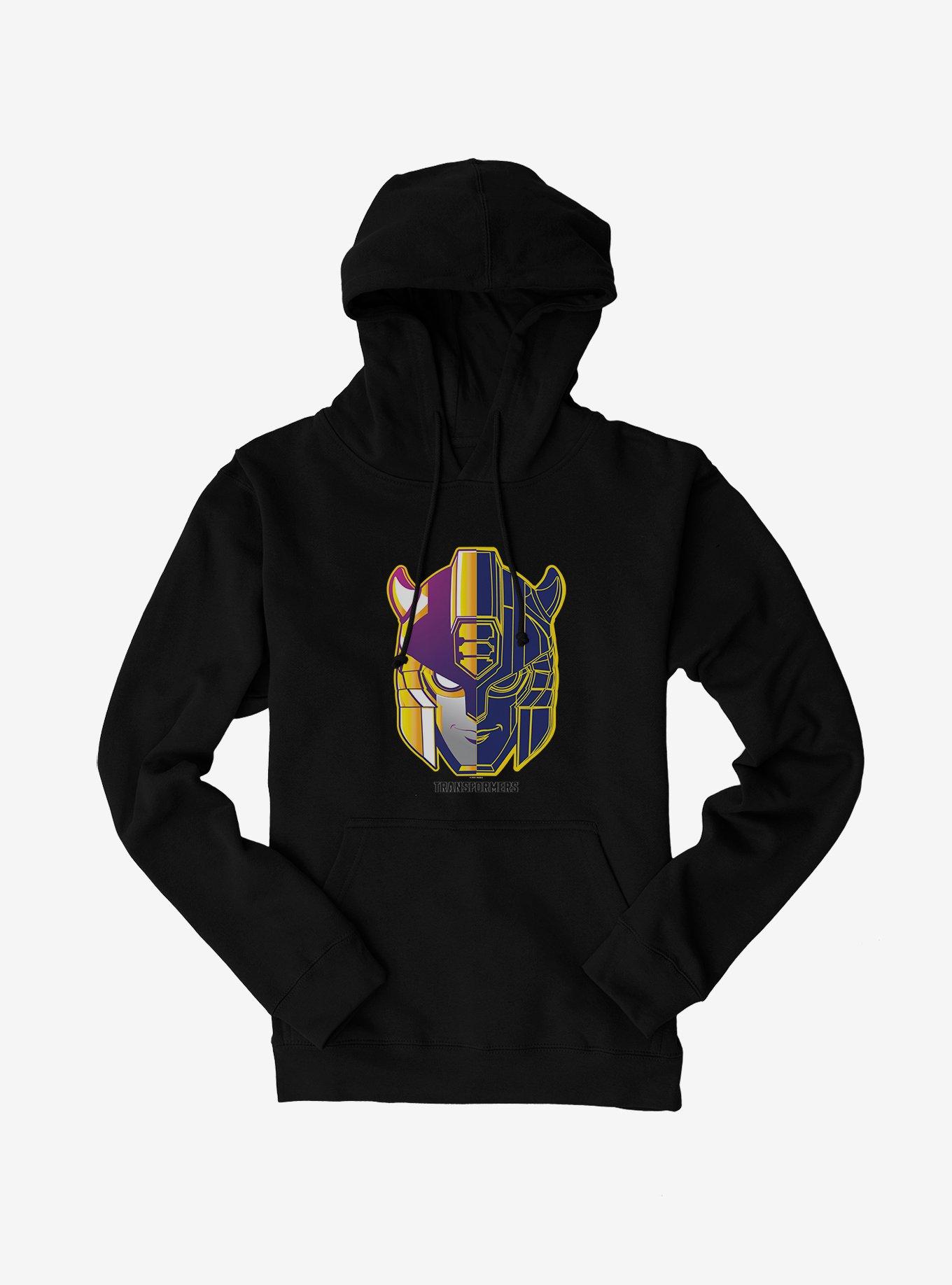 Transformers Bumblebee Head Icon Hoodie, , hi-res