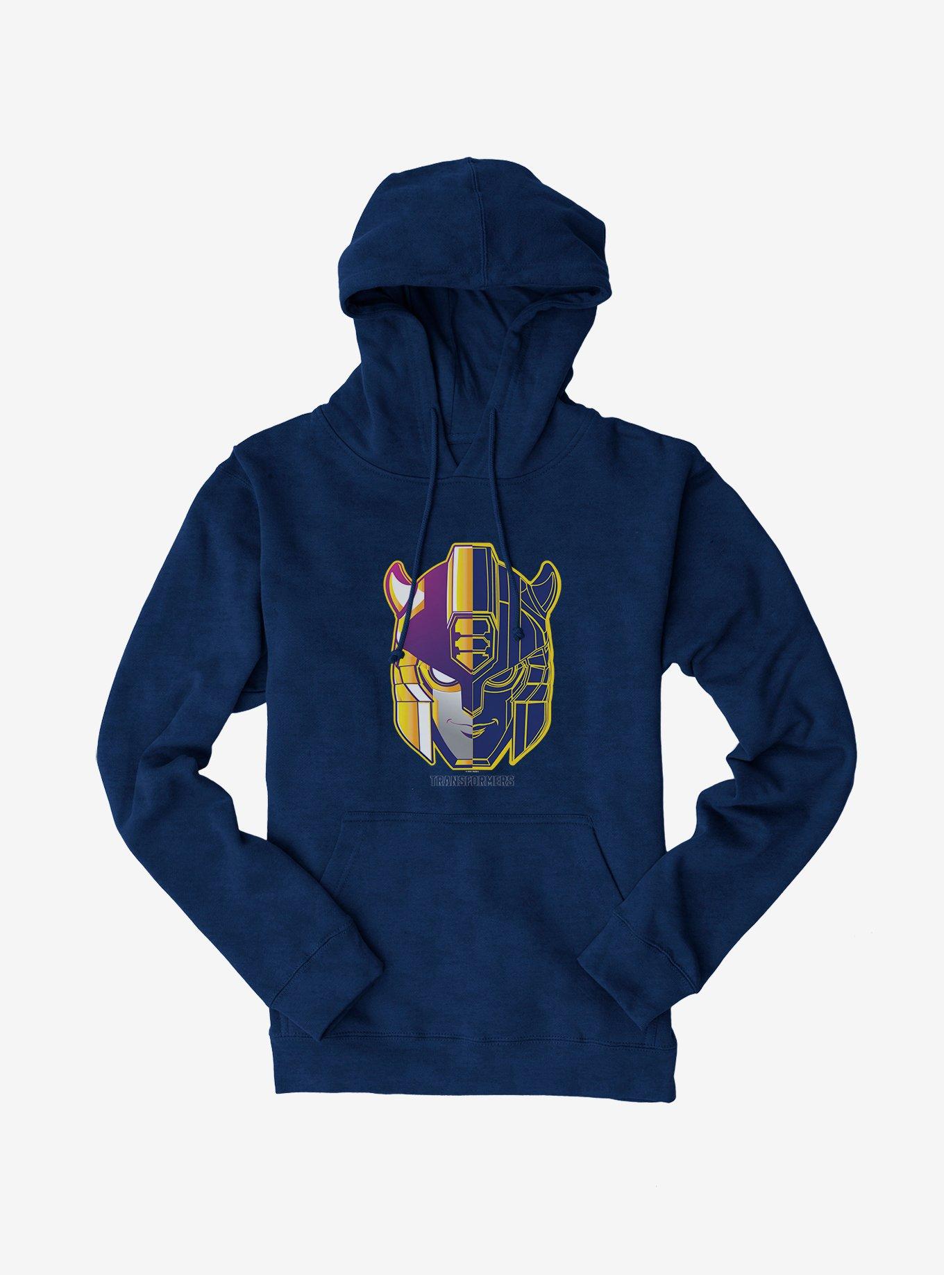 Transformers Bumblebee Head Icon Hoodie Hot Topic