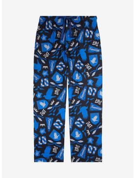 Harry Potter Ravenclaw Quidditch Allover Print Sleep Pants - BoxLunch Exclusive, , hi-res