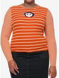 Coraline Stripe Girls Baby Long-Sleeve Top Plus Size, MULTI, hi-res