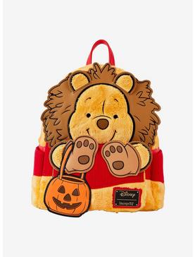 Loungefly Disney Winnie The Pooh Lion Costume Fuzzy Mini Backpack, , hi-res