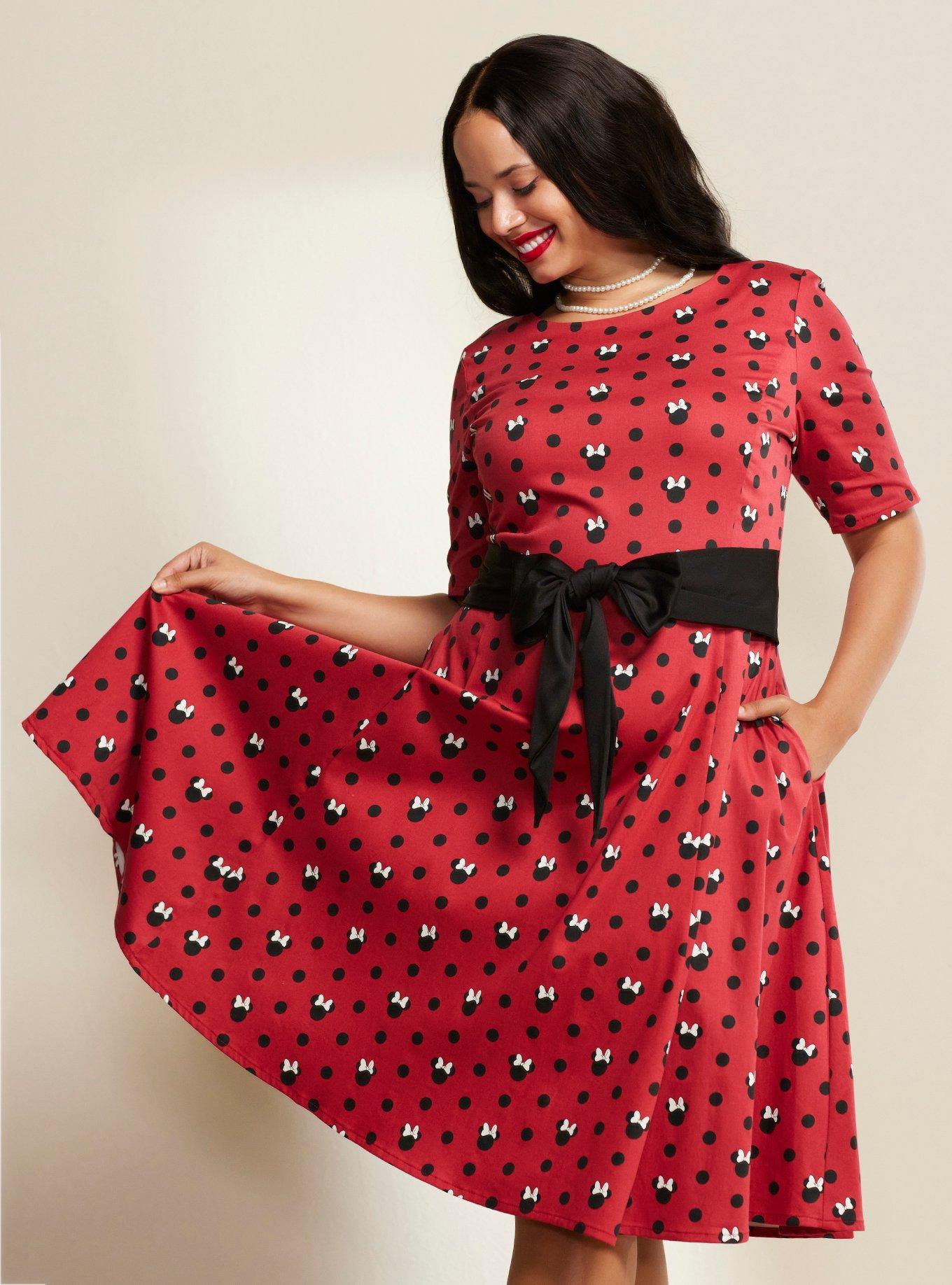 Minnie mouse plus size dress best sale