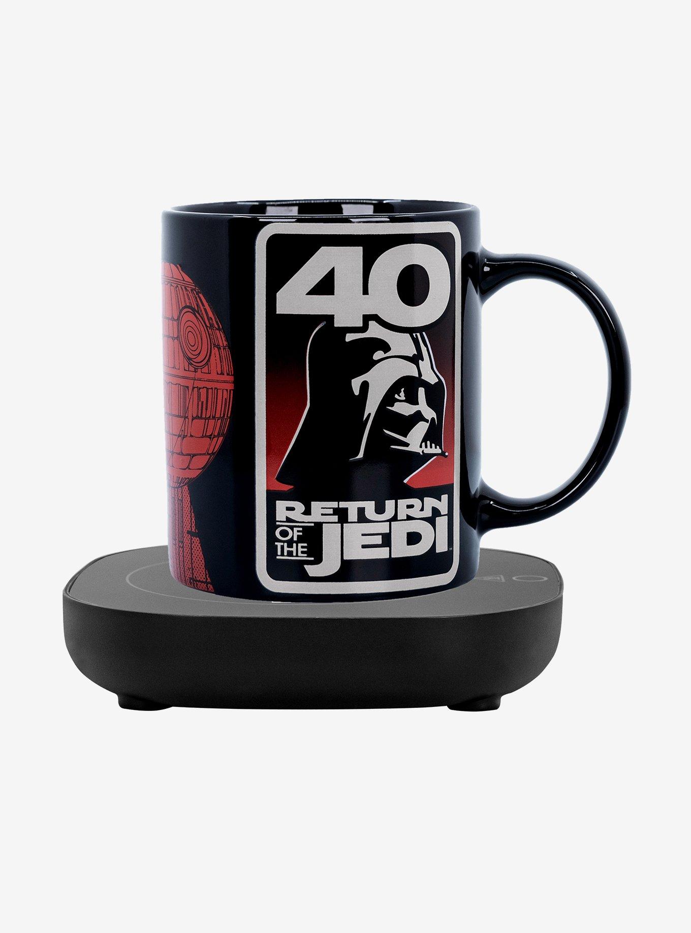 Vandor Star Wars 40th Anniversary 20 Ounce Heat Reactive Mug 55680, Black