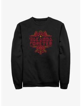Marvel Black Panther: Wakanda Forever Intricate Logo Sweatshirt, , hi-res