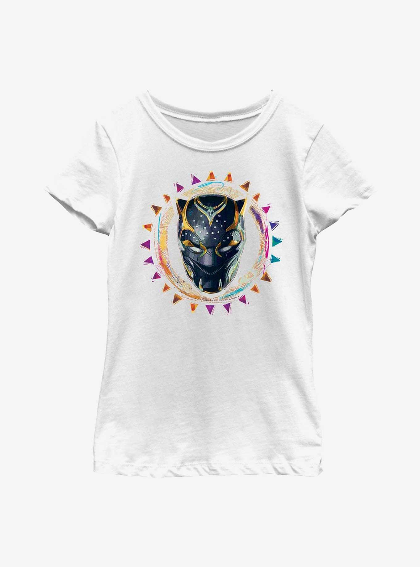 Marvel Black Panther: Wakanda Forever Shuri Badge Youth Girls T-Shirt, , hi-res