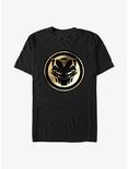 Marvel Black Panther: Wakanda Forever Golden Emblem T-Shirt, BLACK, hi-res