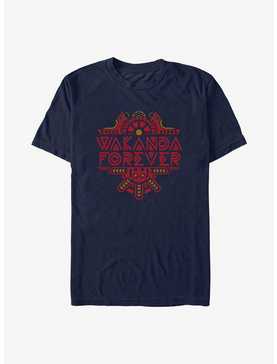 Marvel Black Panther: Wakanda Forever Intricate Logo T-Shirt, , hi-res