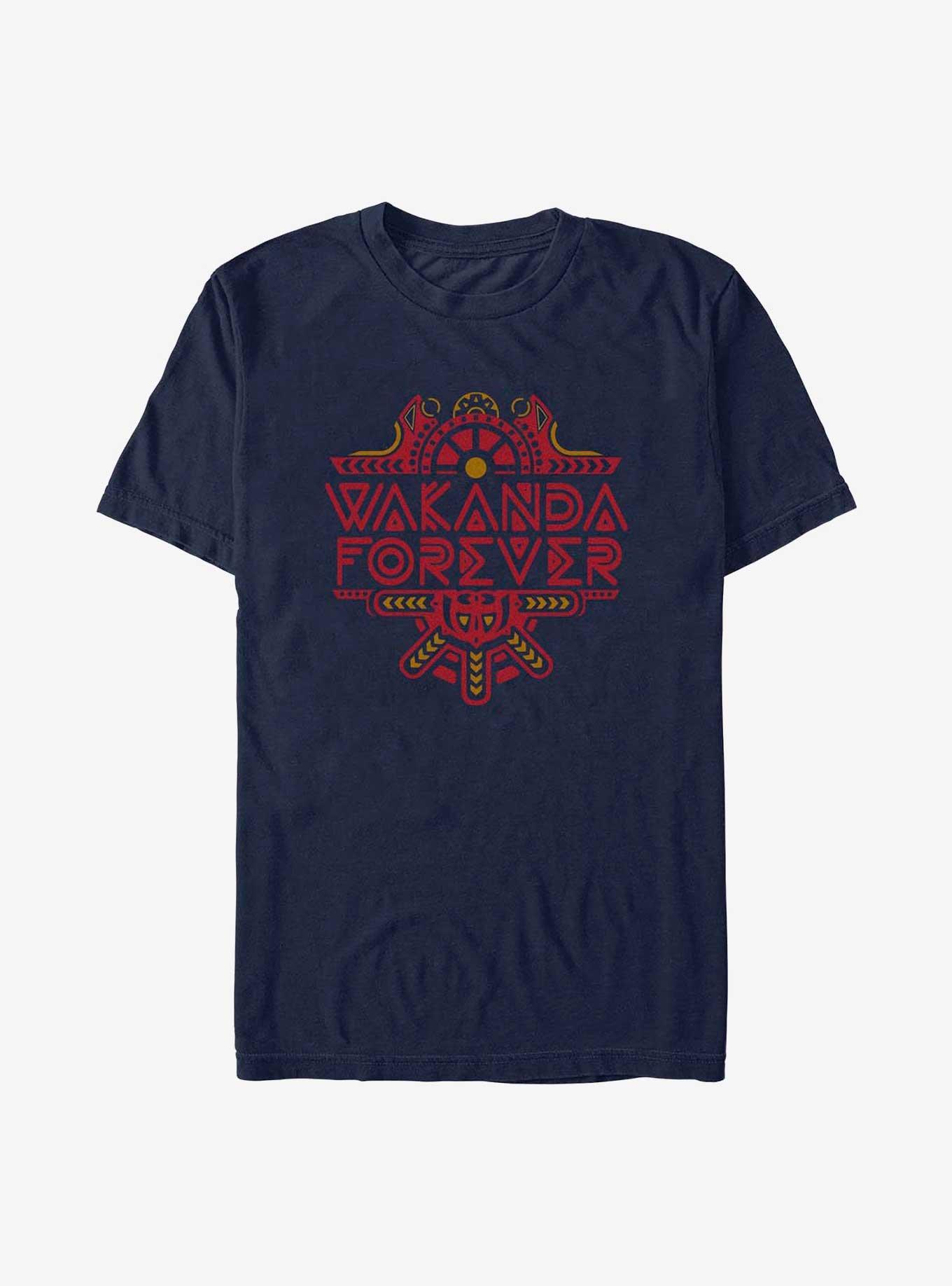 Marvel Black Panther: Wakanda Forever Intricate Logo T-Shirt, , hi-res