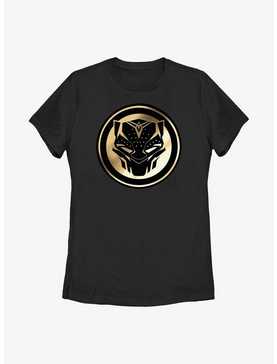 Marvel Black Panther: Wakanda Forever Golden Emblem Womens T-Shirt, , hi-res