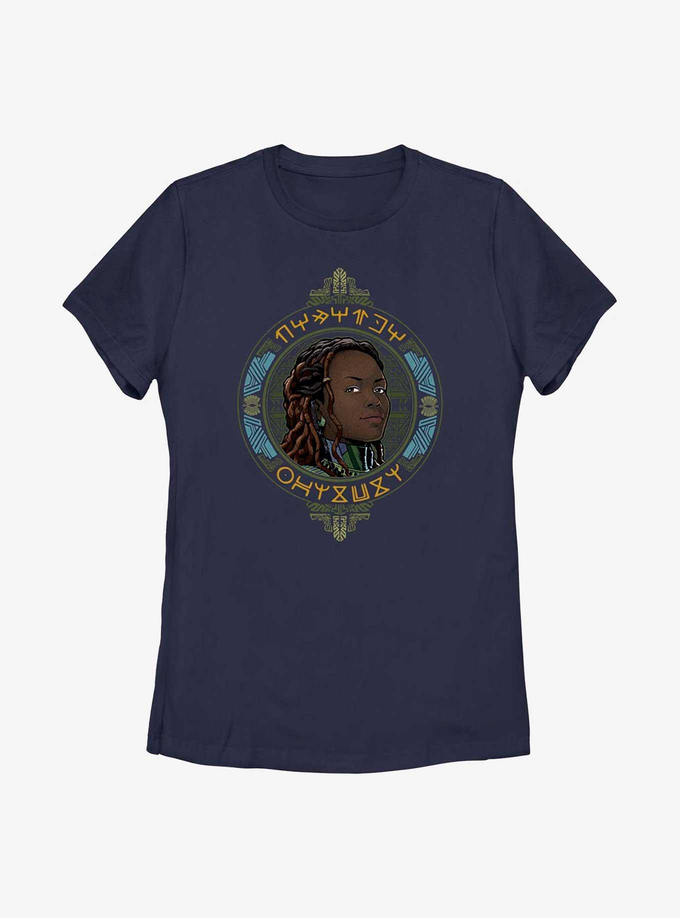 Marvel Black Panther: Wakanda Forever Nakia Badge Womens T-Shirt, , hi-res