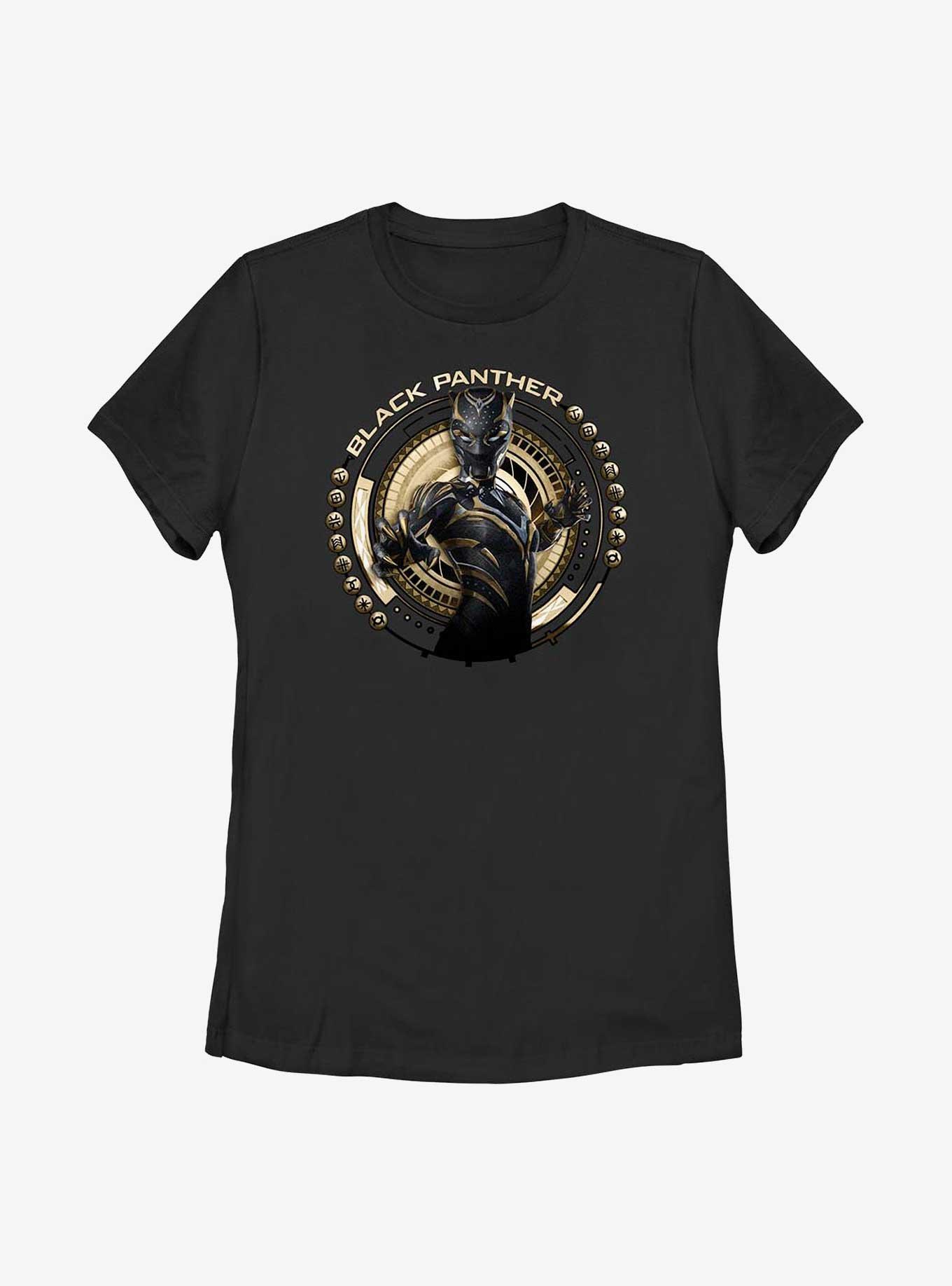Marvel Black Panther: Wakanda Forever Shuri Action Badge Womens T-Shirt, BLACK, hi-res