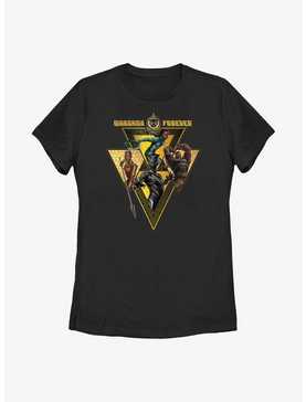 Marvel Black Panther: Wakanda Forever Warrior Heroes Badge Womens T-Shirt, , hi-res