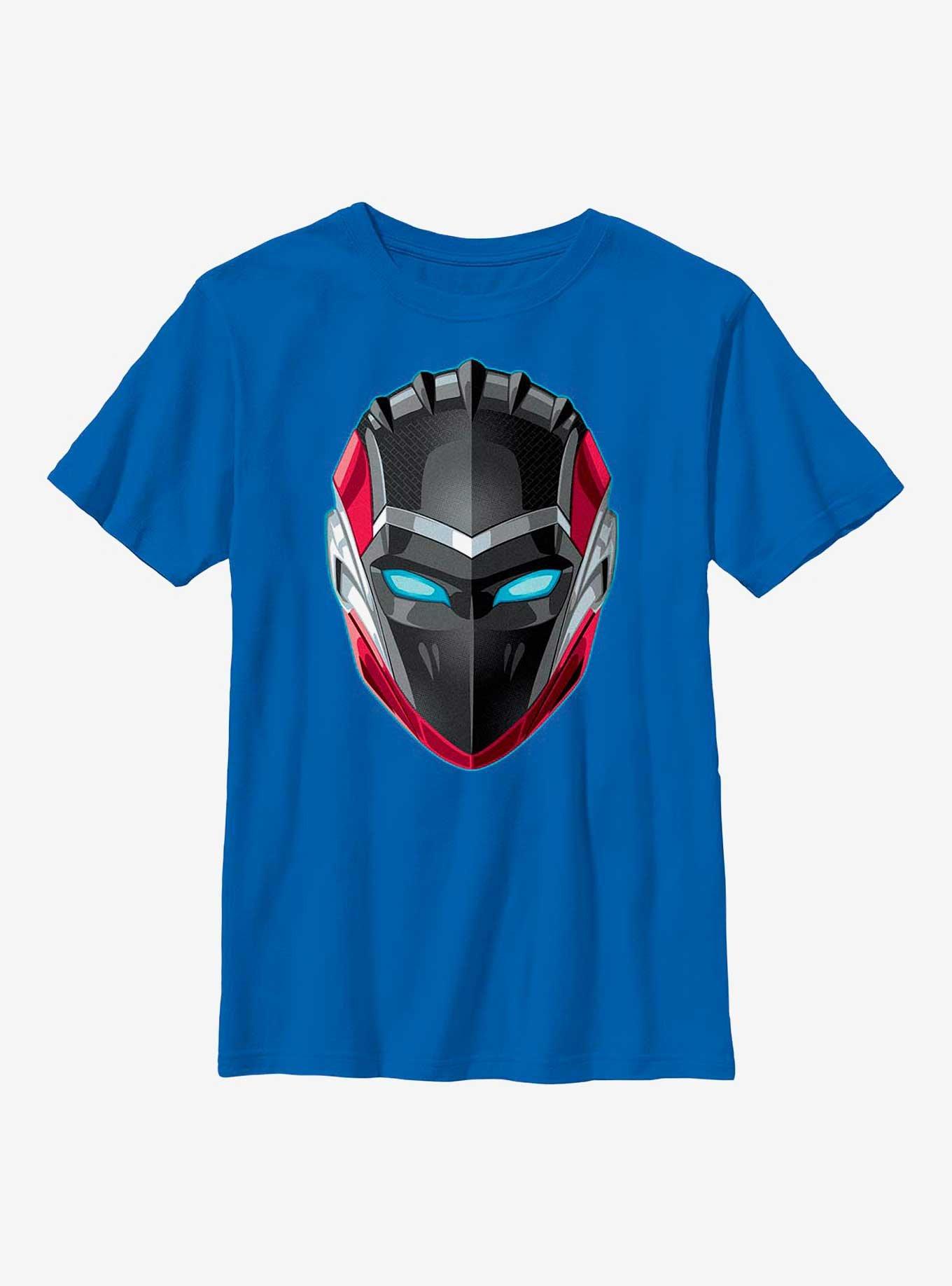 Marvel Black Panther: Wakanda Forever Ironheart Helmet Youth T-Shirt, ROYAL, hi-res