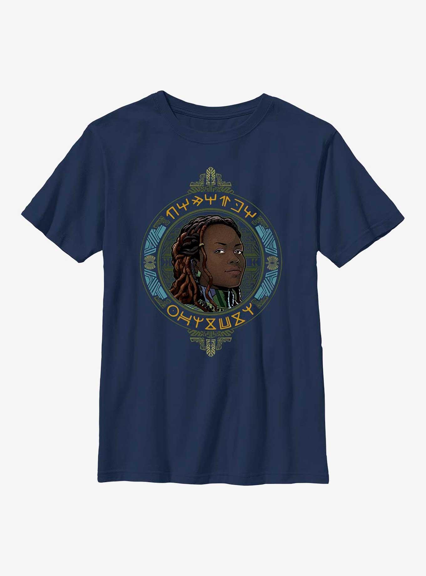 Marvel Black Panther: Wakanda Forever Nakia Badge Youth T-Shirt, , hi-res