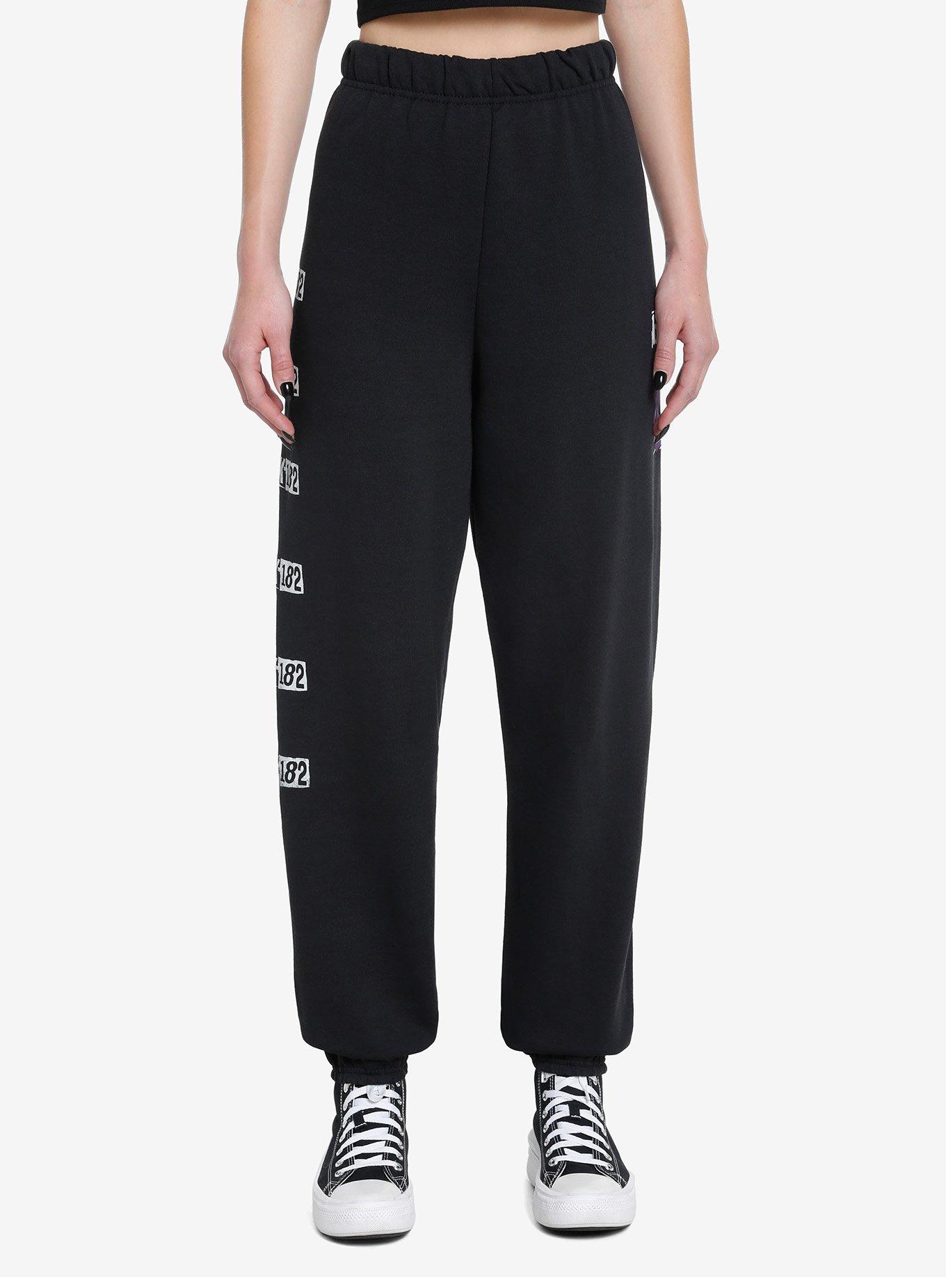 Blink-182 Smile Girls Sweatpants, BLACK, hi-res