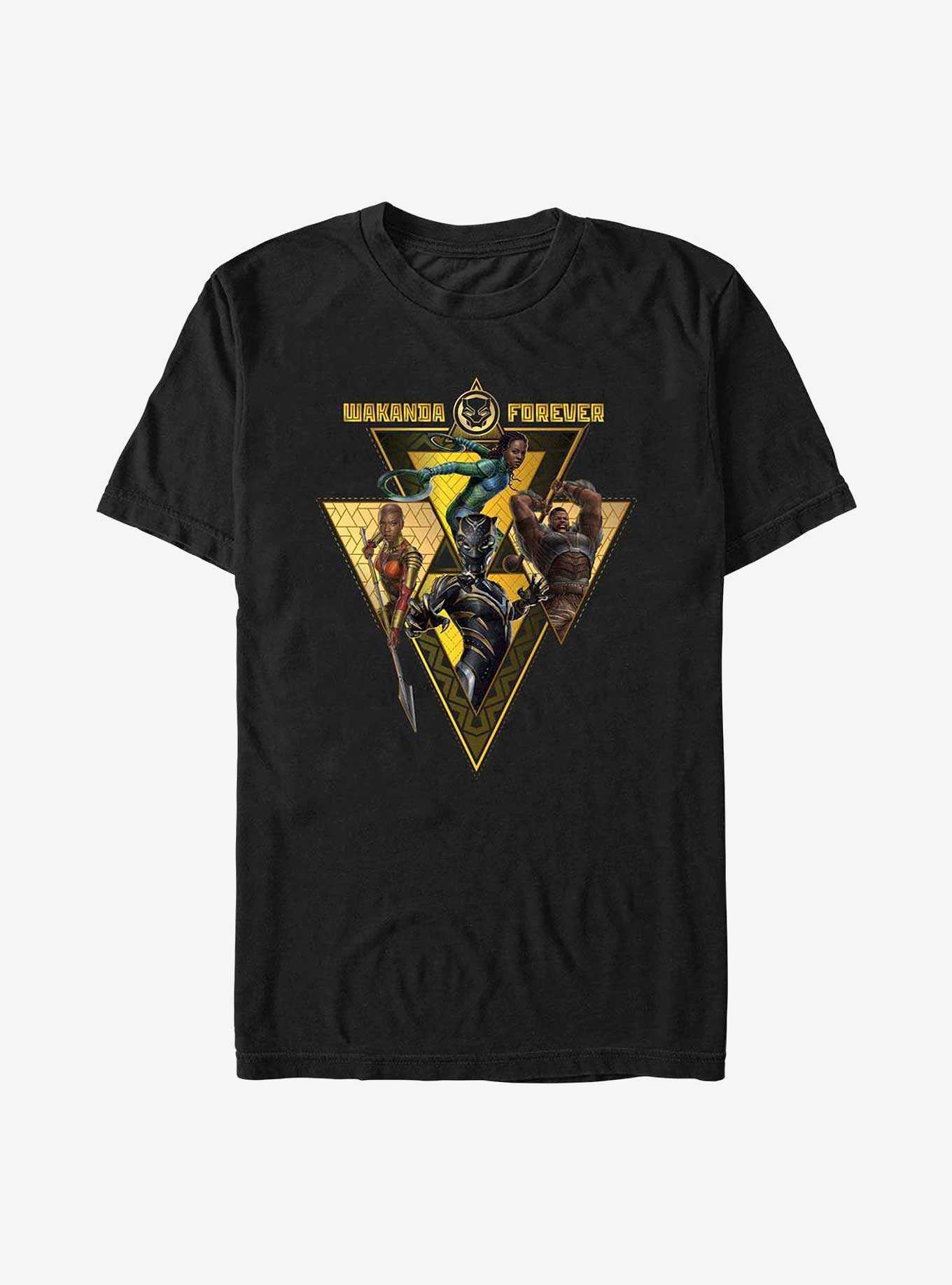 Marvel Black Panther: Wakanda Forever Warrior Heroes Badge T-Shirt, , hi-res
