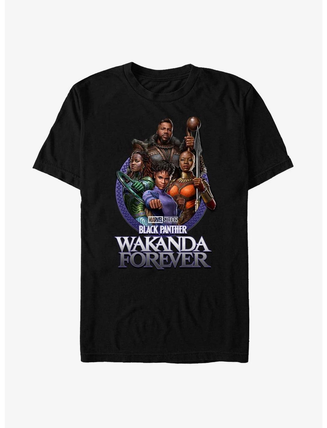 Marvel Black Panther: Wakanda Forever We Are Forever T-Shirt, BLACK, hi-res
