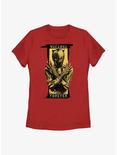 Marvel Black Panther: Wakanda Forever Shuri Salute Badge Womens T-Shirt, RED, hi-res