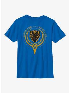 Marvel Black Panther: Wakanda Forever Golden Badge Youth T-Shirt, , hi-res