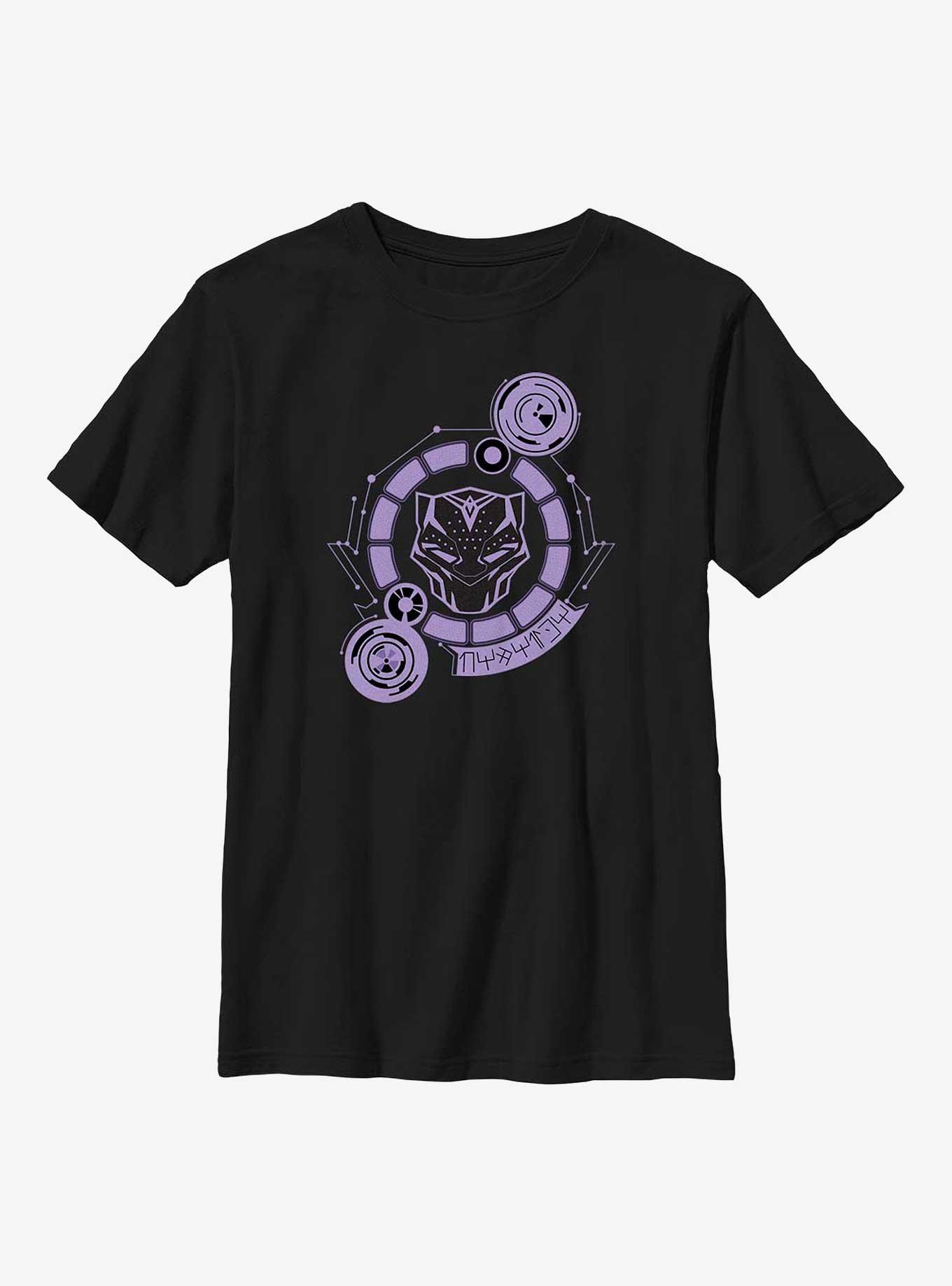 Marvel Black Panther: Wakanda Forever Technology Badge Youth T-Shirt, , hi-res