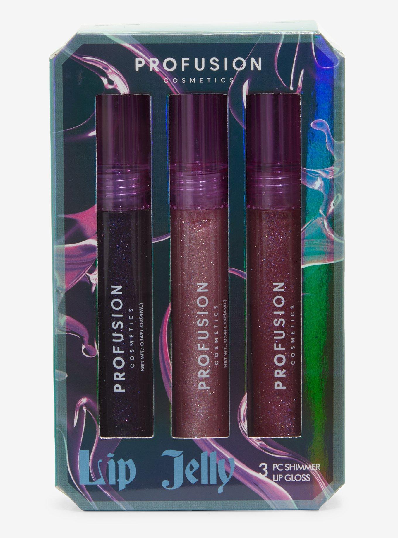 Profusion Cosmetics Lip Jelly Shimmer Lip Gloss Set Hot Topic