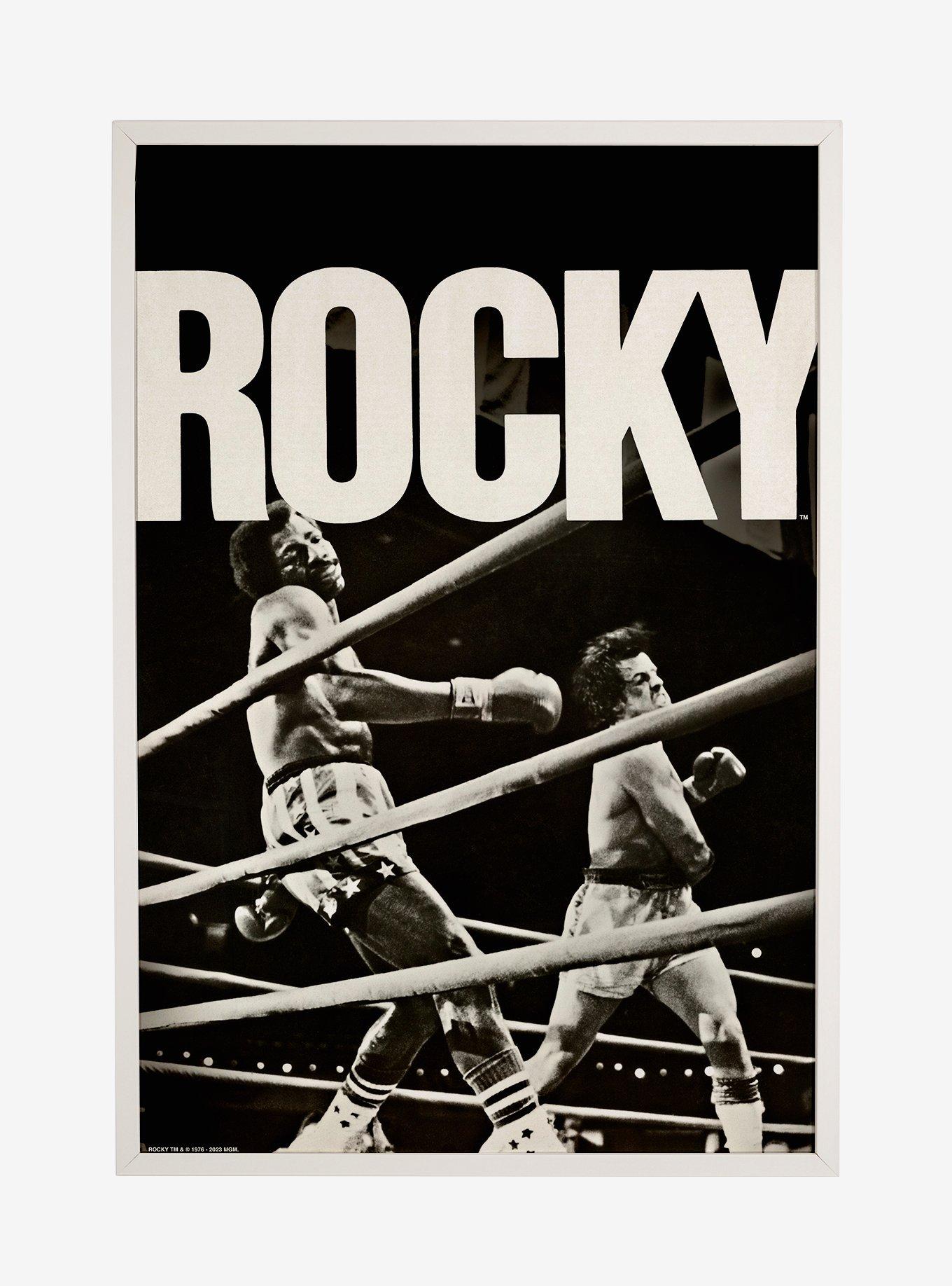 Rocky Apollo Creed K.O. Framed Poster, WHITE, hi-res