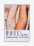 INKED By Dani Earth Sign Zodiac Temporary Tattoo Set, , hi-res