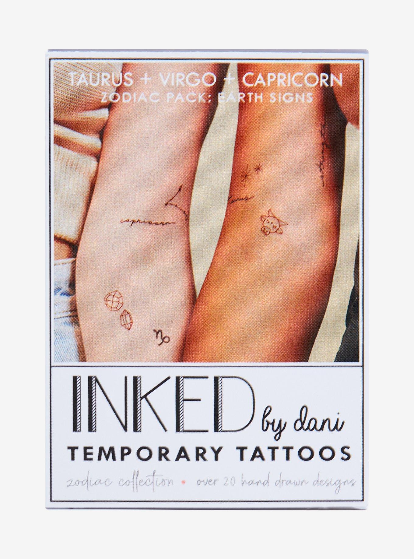 Cardi B Temporary Tattoo Set