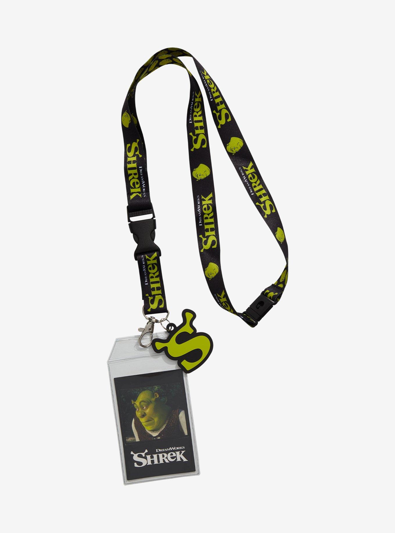 Shrek Meme Face Lanyard