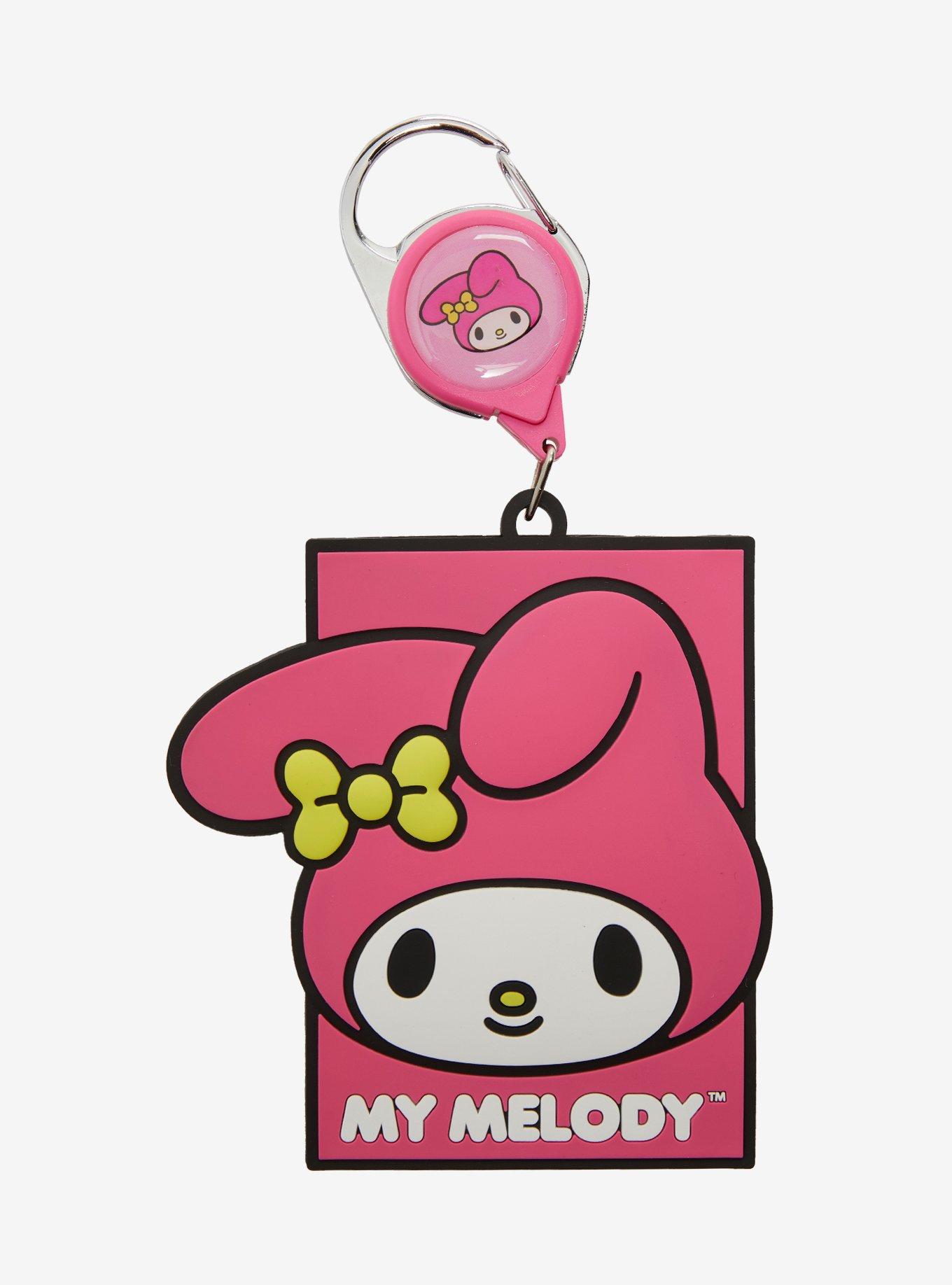 My Melody Face Retractable Lanyard, , hi-res