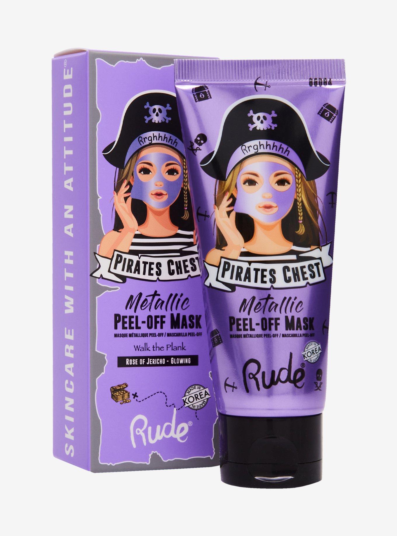 Rude Cosmetics Pirate's Chest Walk The Plank Peel-Off Mask, , hi-res