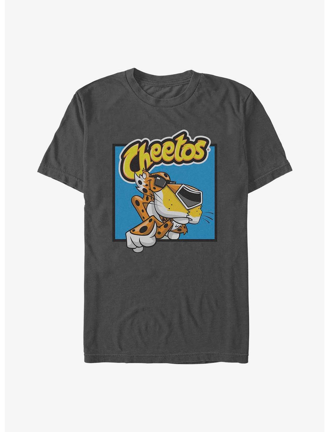 Cheetos Chester Block Frame T-Shirt, CHARCOAL, hi-res