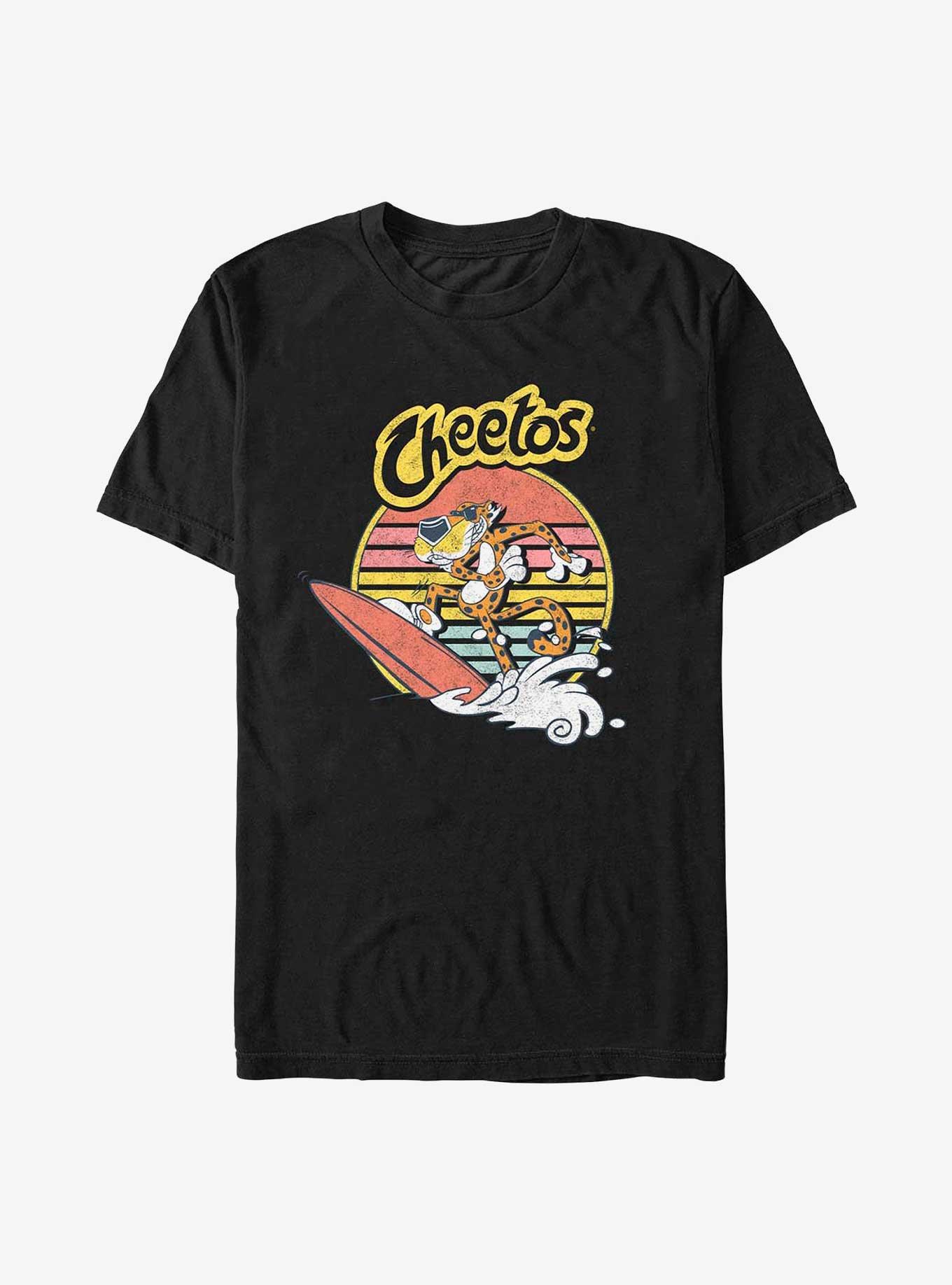 Cheetos Chester Catching Waves T-Shirt, BLACK, hi-res