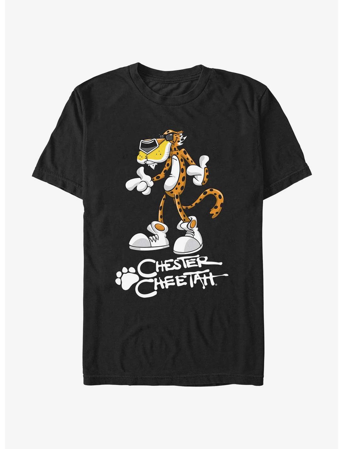 Cheetos Chester Cheetah Cool Stance T-Shirt, BLACK, hi-res