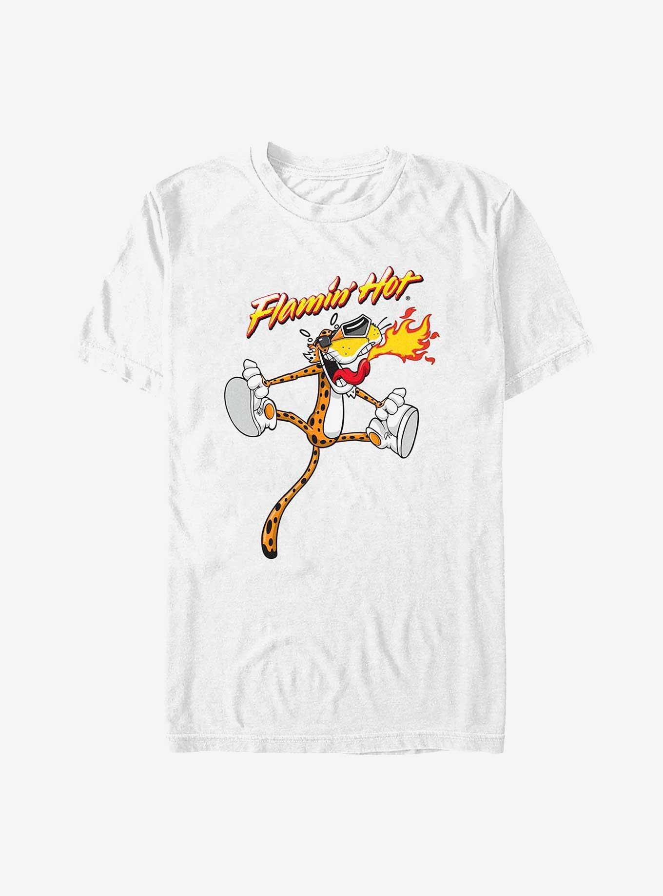 Cheetos Flamin' Hot Chester Cheetah  T-Shirt, WHITE, hi-res