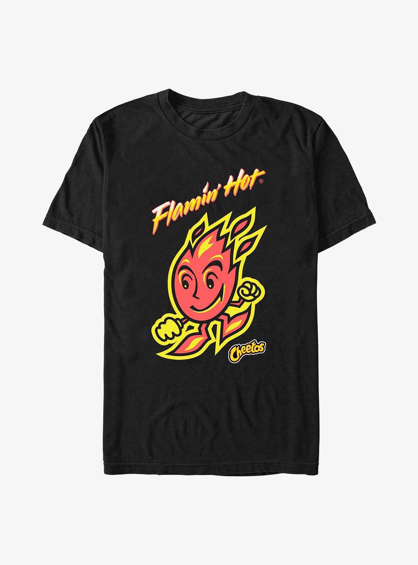 Cheetos Flamin Hot Fired Up T Shirt Black Boxlunch