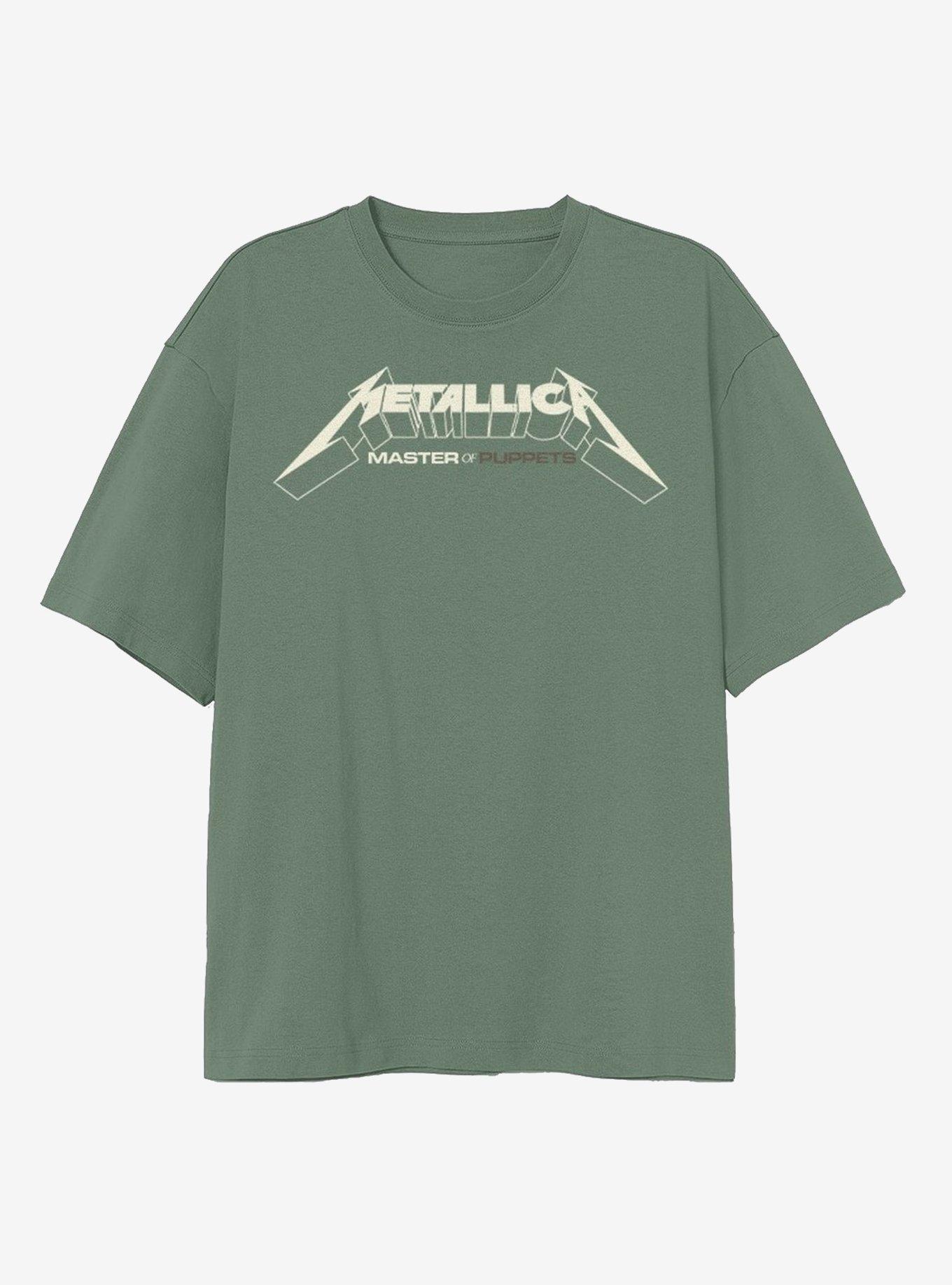 Metallica Master Of Puppets Green T-Shirt, SAGE, hi-res