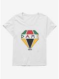 Creed III Dame Symbol Womens T-Shirt Plus Size, WHITE, hi-res
