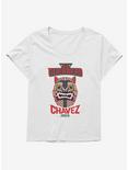 Creed III El Guerrero Chavez Symbol Womens T-Shirt Plus Size, WHITE, hi-res