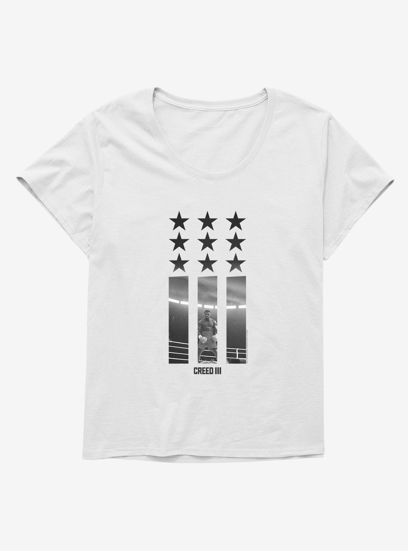 Creed III Knockout Pose Womens T-Shirt Plus Size, , hi-res