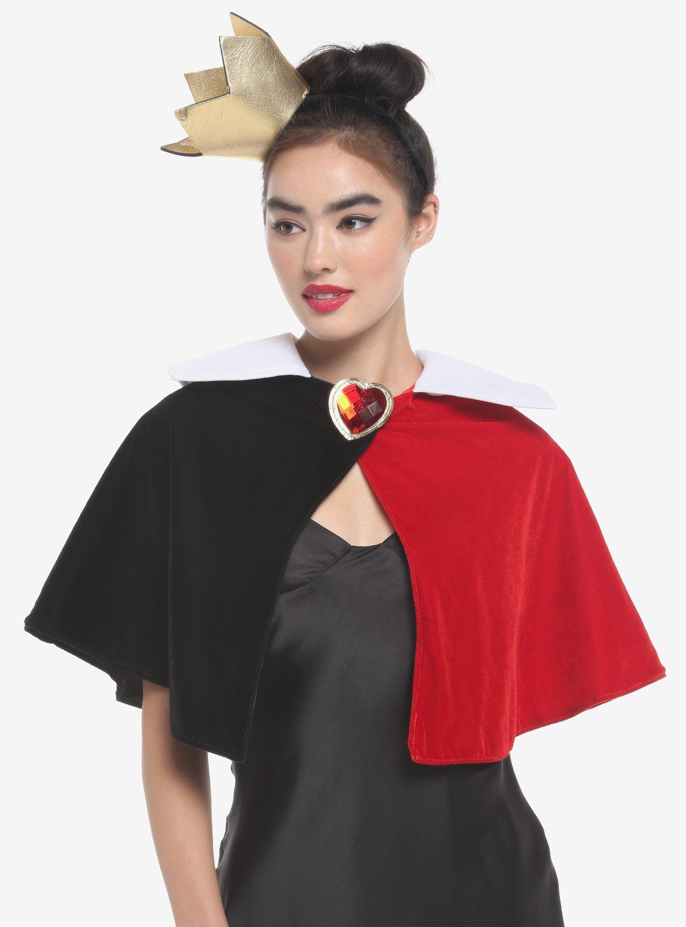 Disney Alice In Wonderland Queen Of Hearts Costume Kit, , hi-res