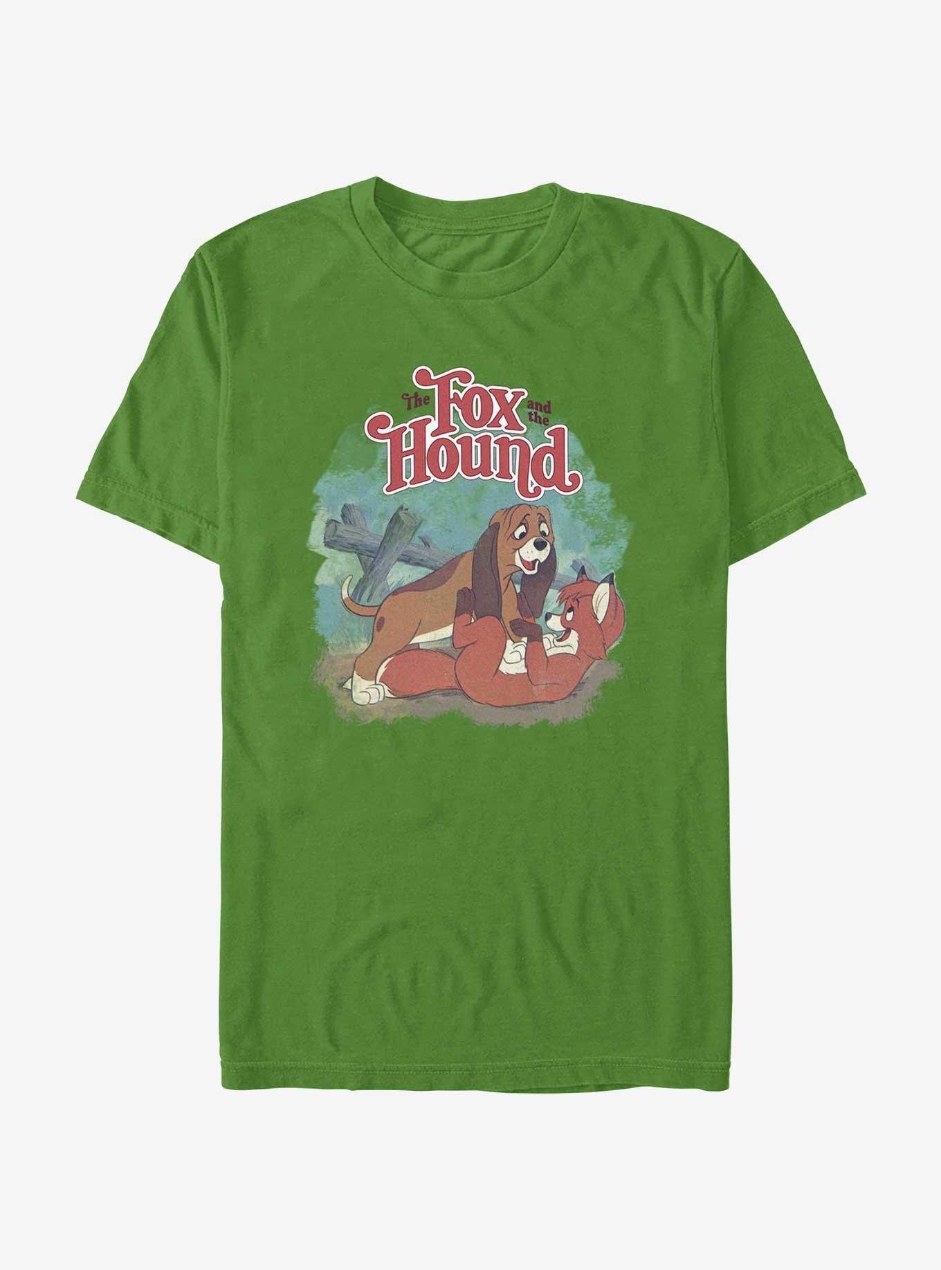 Disney The Fox and the Hound Copper and Tod Outdoor Playtime T-Shirt, KELLY, hi-res