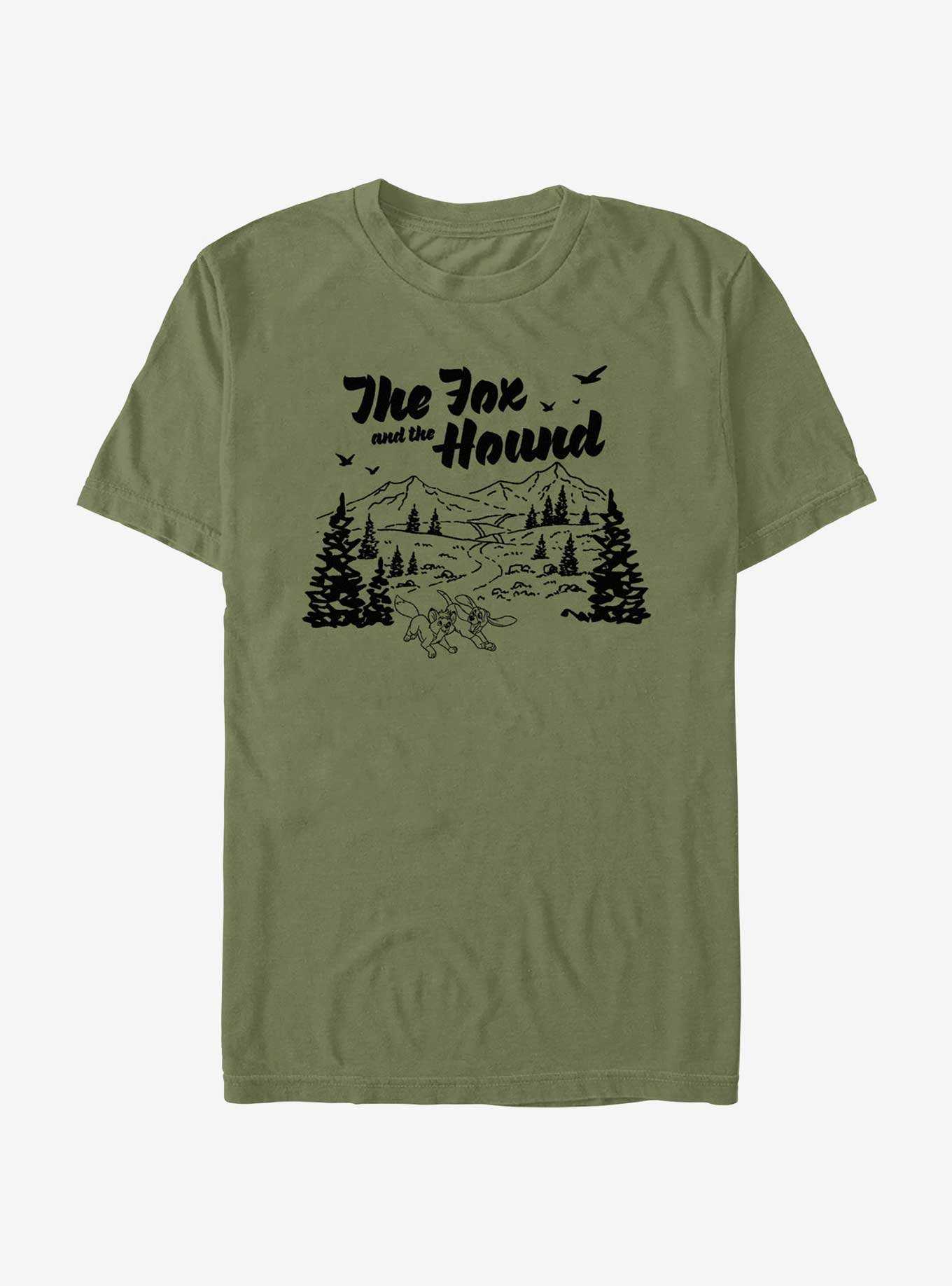 Disney The Fox and the Hound The Great Outdoors Extra Soft T-Shirt, , hi-res